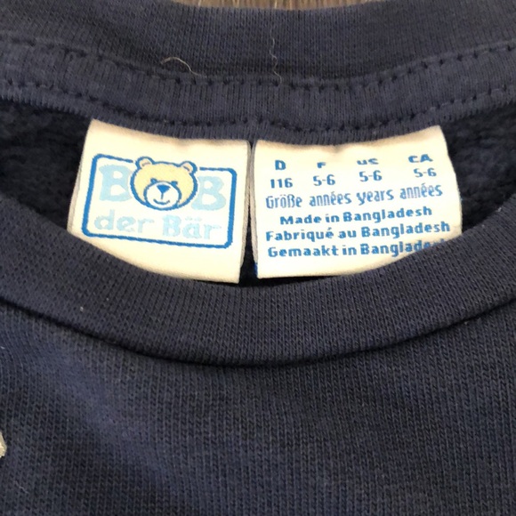 Lot of 3- 5Y Gap Monster Hoodie, Bob Der Bar Sweatshirt, Gymboree Skinny Jeans - Picture 12 of 15